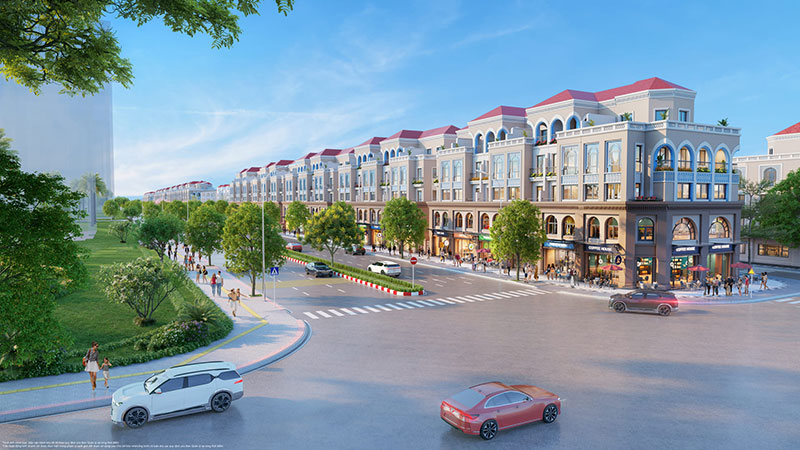 các căn Shophouse tại Vinhomes Ocean Park 2 được sở hữu vĩnh viễn