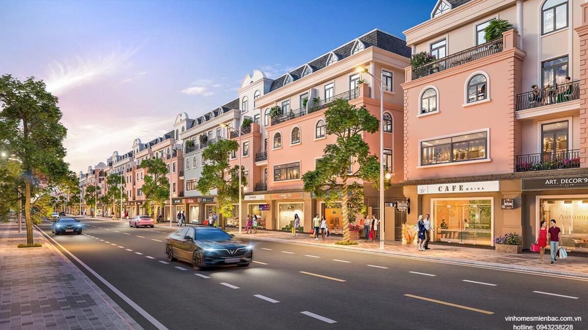 Shophouse phân khu Hải Đăng