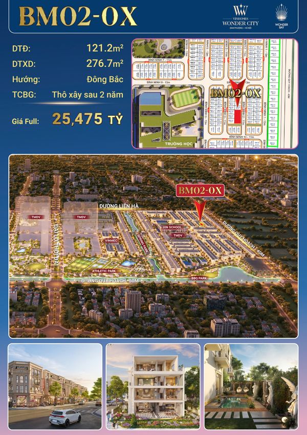 QUỸ CĂN ĐẸP VINHOME WONDER CITY ĐAN PHƯỢNG